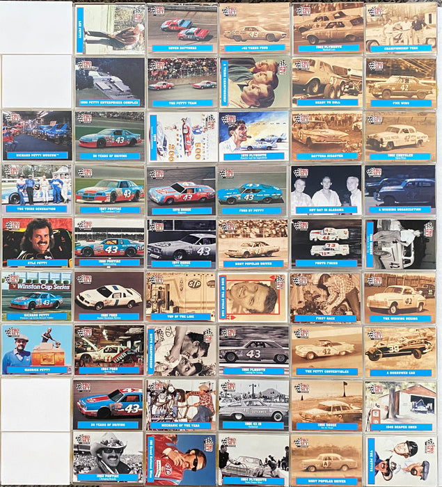 Richard Petty Petty Family Racing Collection Factory Card Set 50 Cards   - TvMovieCards.com