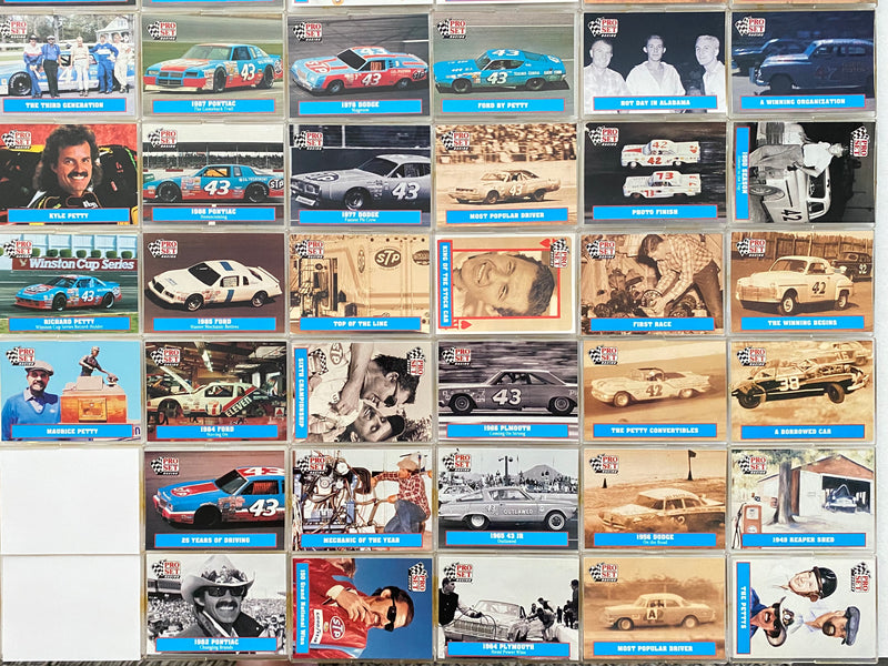 Richard Petty Petty Family Racing Collection Factory Card Set 50 Cards   - TvMovieCards.com