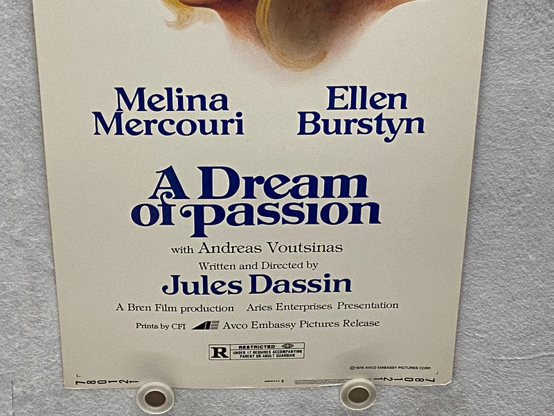 1978 A Dream of Passion Insert Movie Poster 14x36 Melina Mercouri Ellen Burstyn   - TvMovieCards.com