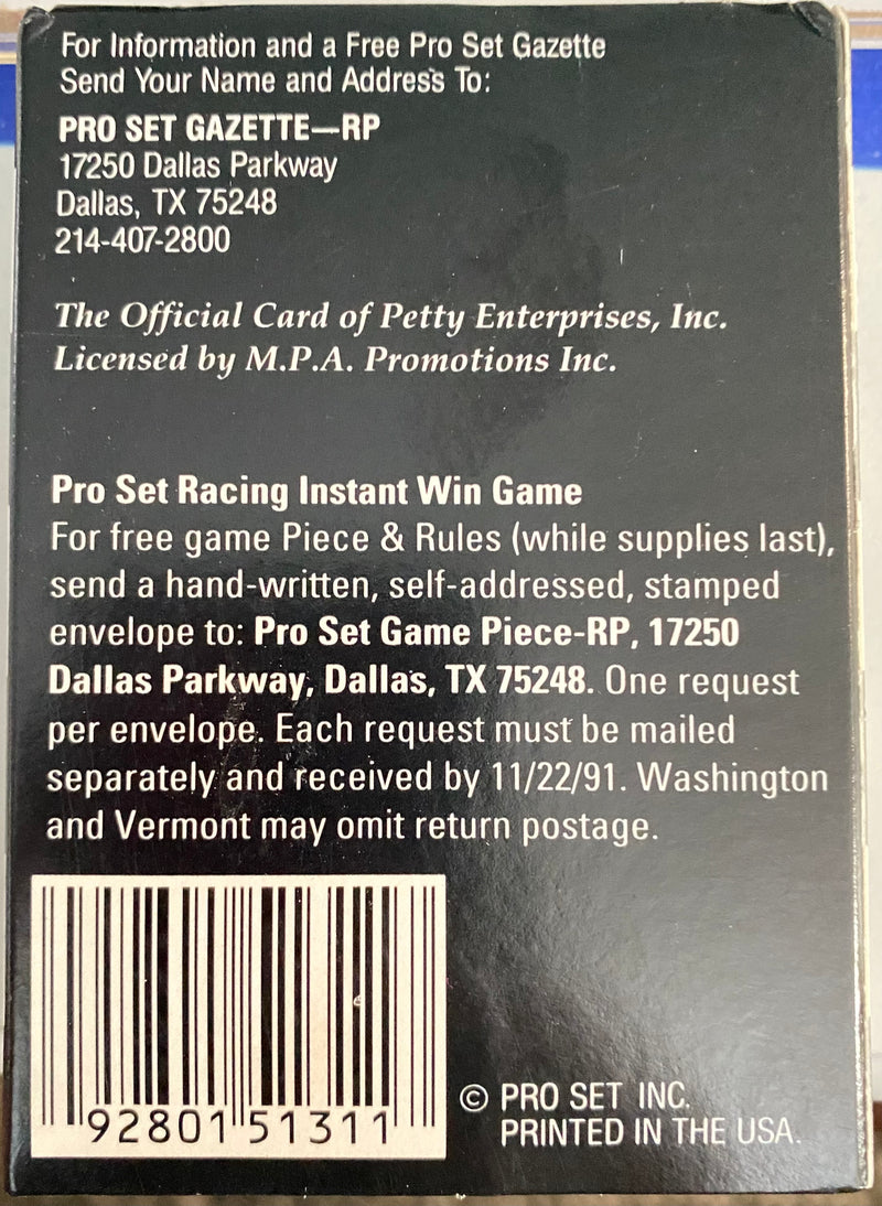 Richard Petty Petty Family Racing Collection Factory Card Set 50 Cards   - TvMovieCards.com
