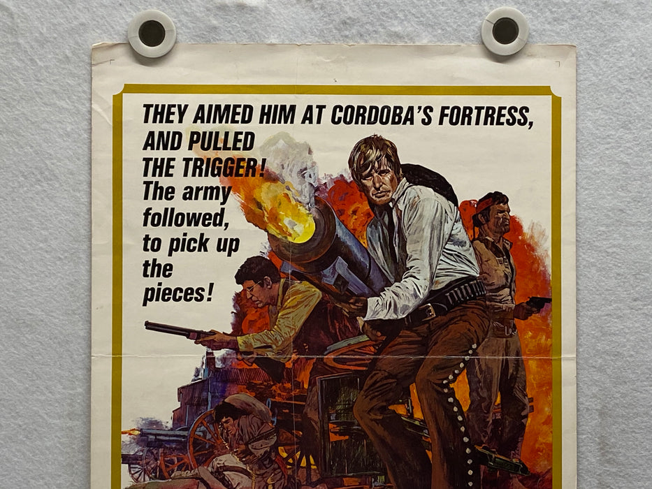 1970 Cannon For Cordoba Insert Movie Poster 14x36 George Peppard   - TvMovieCards.com