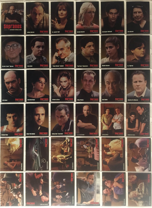 Sopranos Season One Base Card Set 72 Cards Inkworks 2005 HBO TV Show   - TvMovieCards.com