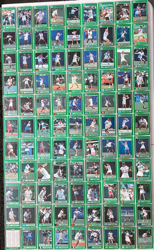 1993 Tour Stars Series 1 Tennis Factory Trading Card Set 99 Cards Netpro   - TvMovieCards.com