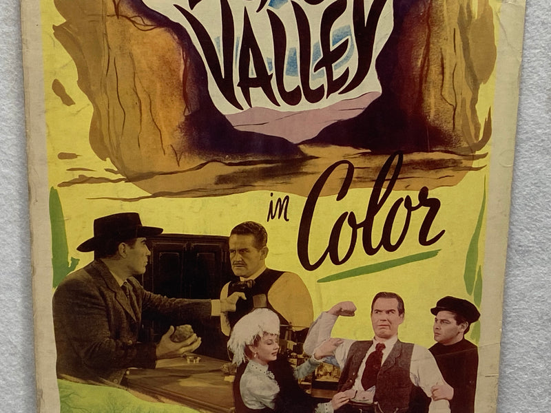 1946 Death Valley Insert Movie Poster 14x36 Nat Pendleton, Helen Gilbert, Robert   - TvMovieCards.com