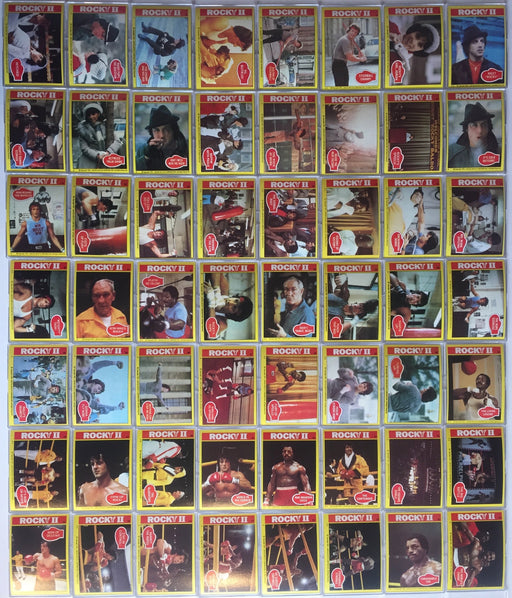 Rocky II Movie 2 Vintage Trading Card Set 99 Cards Topps 1979   - TvMovieCards.com