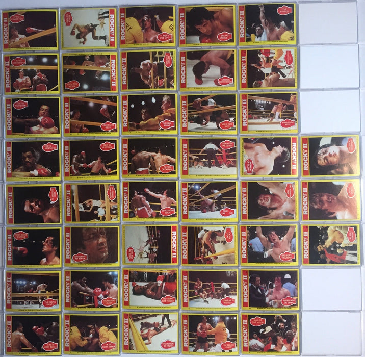Rocky II Movie 2 Vintage Trading Card Set 99 Cards Topps 1979   - TvMovieCards.com