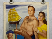 1953 A Perilous Journey Insert Movie Poster 14x36 Vera Ralston, David Brian   - TvMovieCards.com