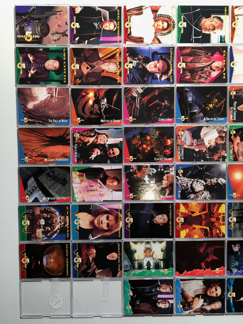 Babylon 5 Base Trading Card Set 60 Cards 1996 Fleer/Skybox   - TvMovieCards.com