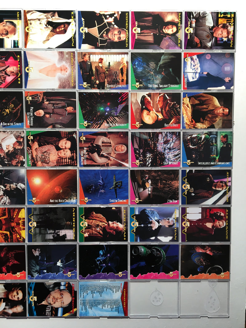 Babylon 5 Base Trading Card Set 60 Cards 1996 Fleer/Skybox   - TvMovieCards.com