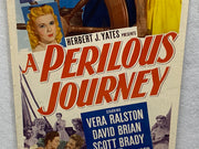 1953 A Perilous Journey Insert Movie Poster 14x36 Vera Ralston, David Brian   - TvMovieCards.com