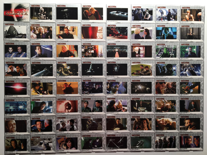 Battlestar Galactica Premiere Edition Base Card Set 72 Cards   - TvMovieCards.com