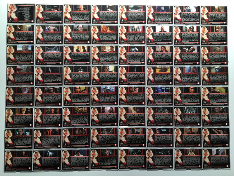 Battlestar Galactica Premiere Edition Base Card Set 72 Cards   - TvMovieCards.com