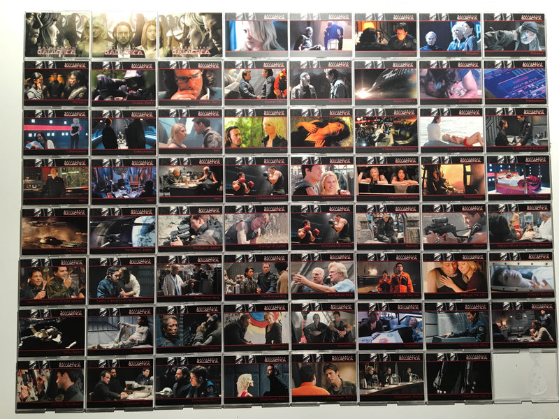 Battlestar Galactica Season Three Base Card Set 63 Cards   - TvMovieCards.com
