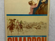 1960 Cimarron Insert Movie Poster 14x36  Glenn Ford, Maria Schell, Anne Baxter   - TvMovieCards.com