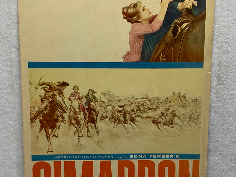 1960 Cimarron Insert Movie Poster 14x36  Glenn Ford, Maria Schell, Anne Baxter   - TvMovieCards.com