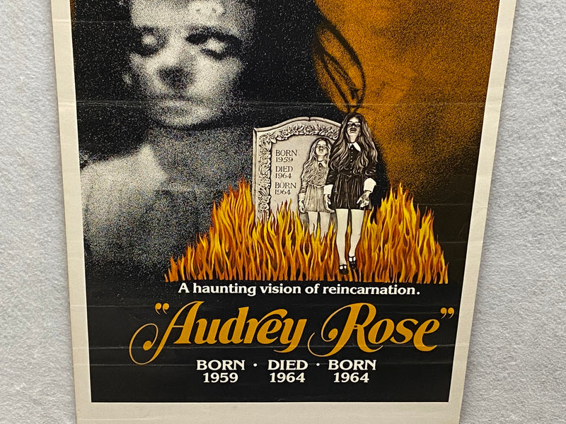 1977 Audrey Rose Insert Movie Poster 14 x 36 Anthony Hopkins, Marsha Mason   - TvMovieCards.com