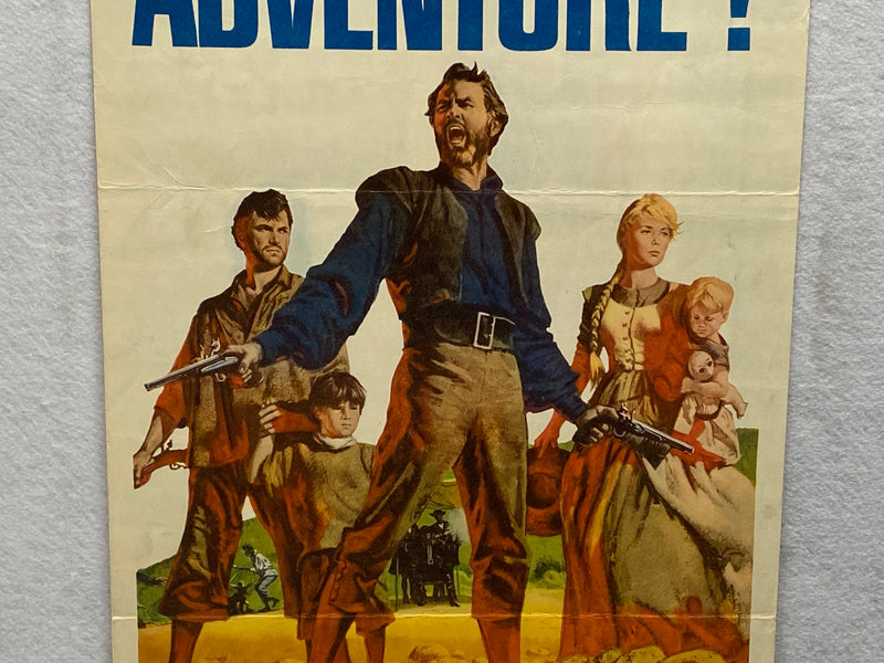 1962 Hero's Island Insert Movie Poster 14 x 36 James Mason, Neville Brand, Kate   - TvMovieCards.com
