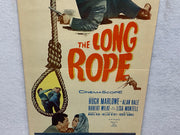 1961 The Long Rope Insert Movie Poster 14 x 36 Hugh Marlowe, Alan Hale Jr   - TvMovieCards.com