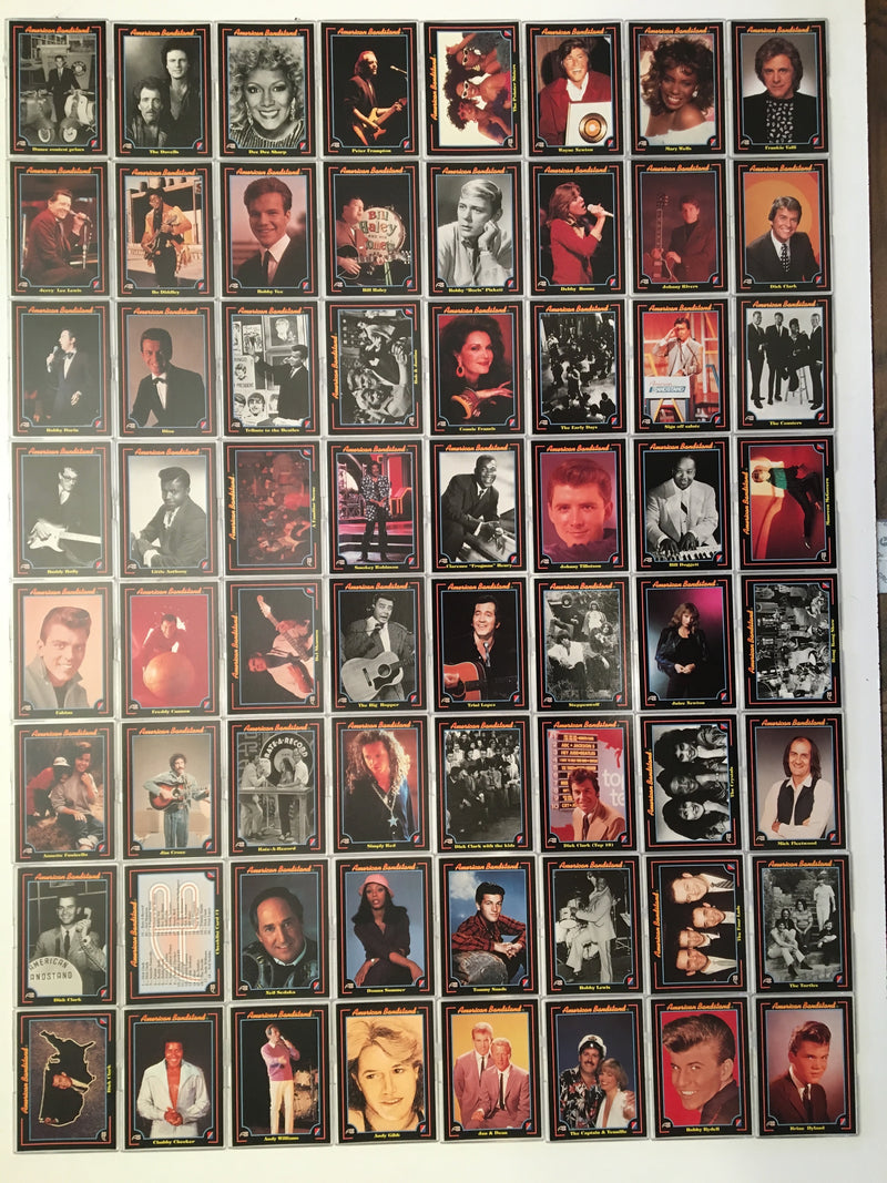 American Bandstand Base Trading Card Set 100 Cards TV Show 1993   - TvMovieCards.com