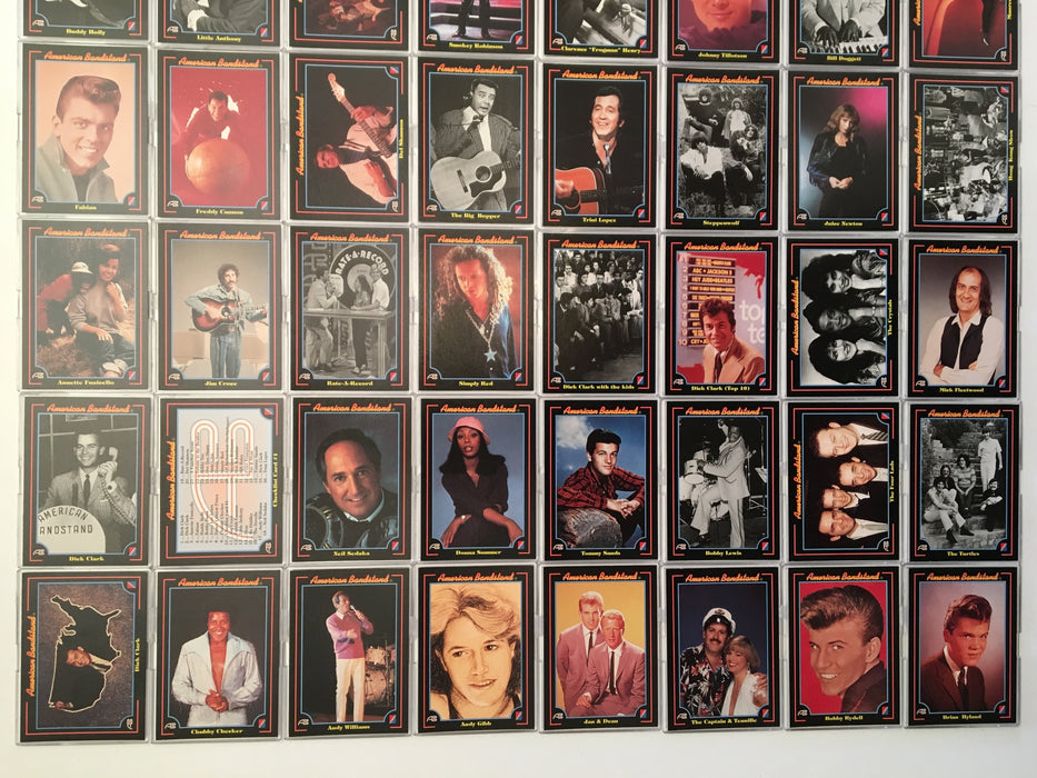 American Bandstand Factory Base Trading Card Set 100 Cards Tin TV Show 1993   - TvMovieCards.com