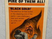 1962 Black Gold Insert Movie Poster 14 x 36 Philip Carey, Diane McBain, James Be   - TvMovieCards.com