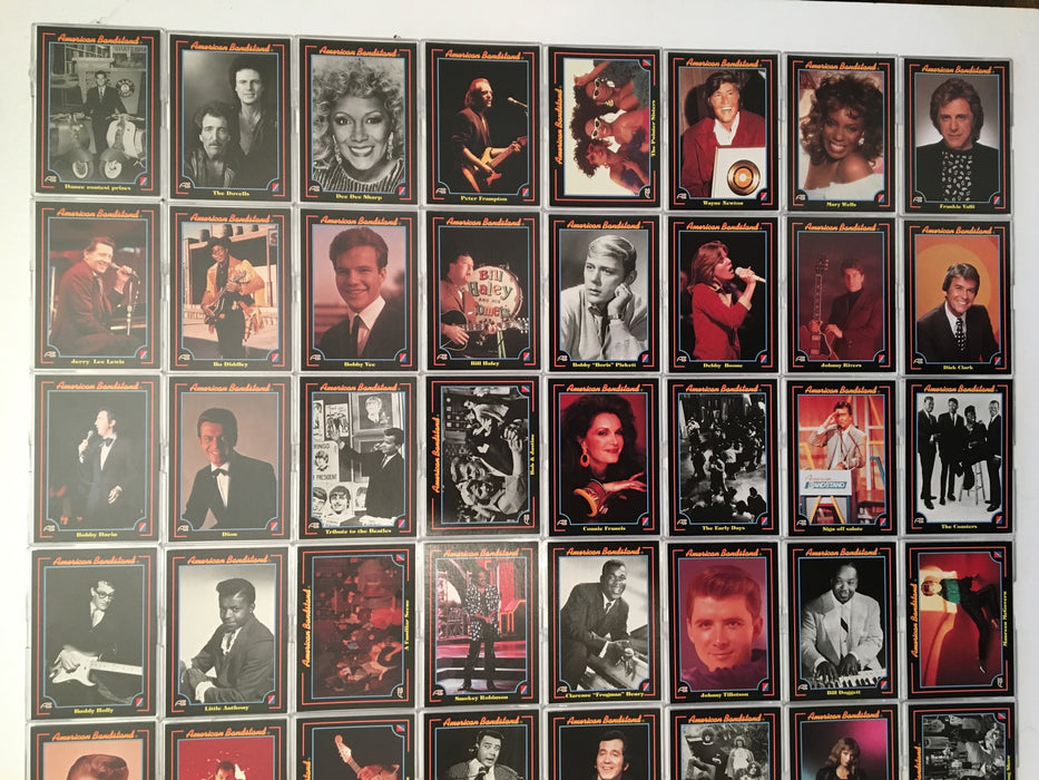 American Bandstand Factory Base Trading Card Set 100 Cards Tin TV Show 1993   - TvMovieCards.com