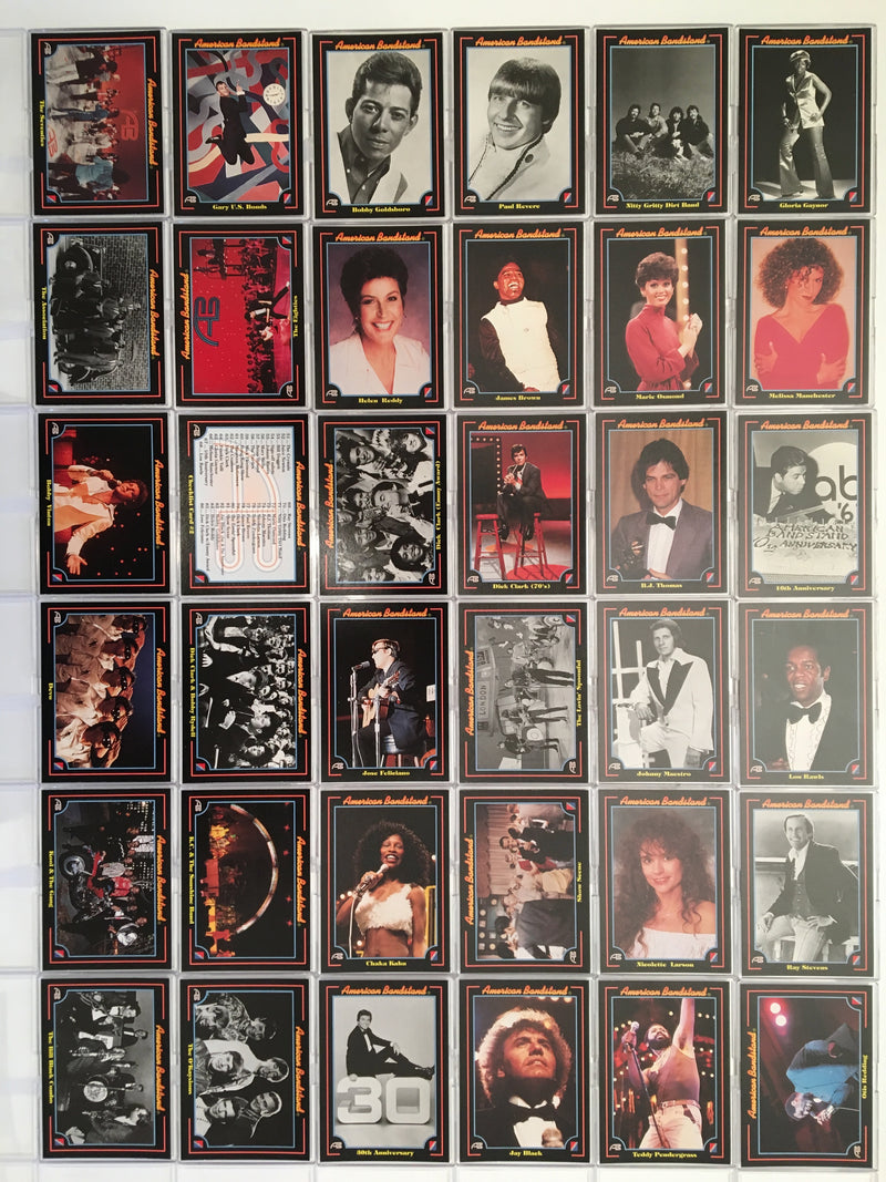 American Bandstand Base Trading Card Set 100 Cards TV Show 1993   - TvMovieCards.com