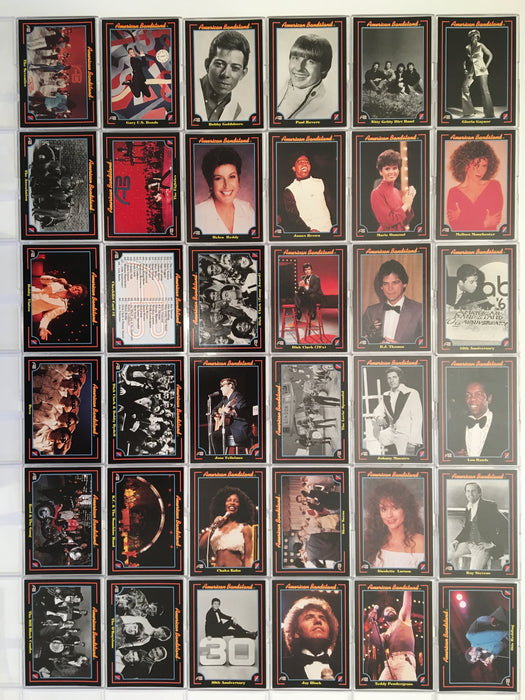 American Bandstand Factory Base Trading Card Set 100 Cards Tin TV Show 1993   - TvMovieCards.com