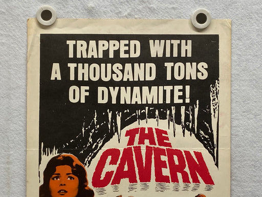 1965 The Cavern Insert Movie Poster 14 x 36 John Saxon, Rosanna Schiaffino   - TvMovieCards.com