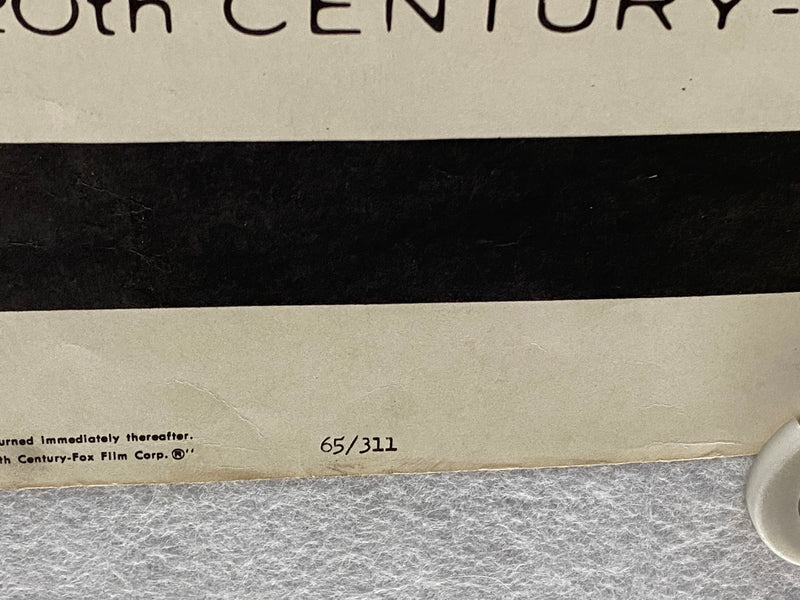 1965 The Cavern Insert Movie Poster 14 x 36 John Saxon, Rosanna Schiaffino   - TvMovieCards.com