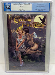 Grimm Fairy Tales #2 PGX 9.2 Classic Al Rio Cover Cinderella 1st Print NM Rare   - TvMovieCards.com