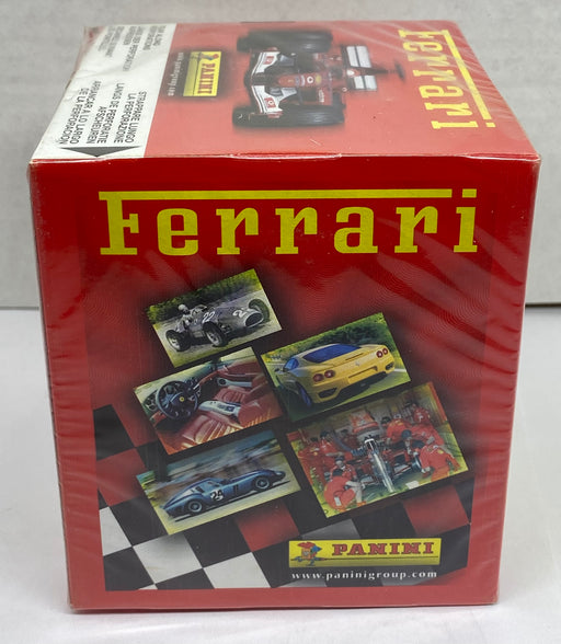 Ferrari Album Sticker Trading Card Box 50 Packs Panini 1999 Michael Schumacher   - TvMovieCards.com