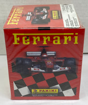 Ferrari Album Sticker Trading Card Box 50 Packs Panini 1999 Michael Schumacher   - TvMovieCards.com