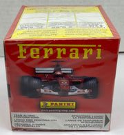 Ferrari Album Sticker Trading Card Box 50 Packs Panini 1999 Michael Schumacher   - TvMovieCards.com