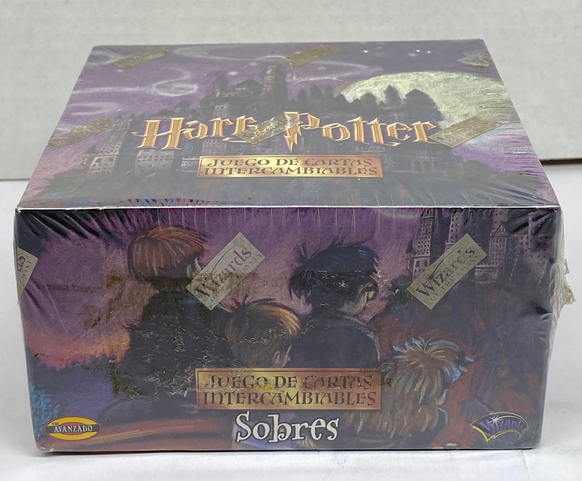 harry potter trading card game base set booster box 2001 vintage sealed base set WOTC Harry Potter booster box sealed beautiful piece of history here do we have any Harry Potter fans? # harrypotter #harrypotter20thanniversary #harrypottertcg #vintageharrypotter #fyp