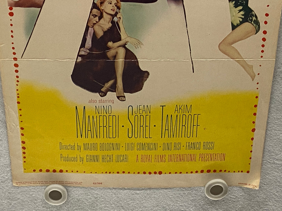 1965 Bambole! Insert Movie Poster 14 x 36 Gina Lollobrigida, Elke Sommer   - TvMovieCards.com
