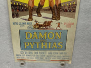 1962 Damon and Pythias Insert Movie Poster 14 x 36 Guy Williams, Don Burnett   - TvMovieCards.com