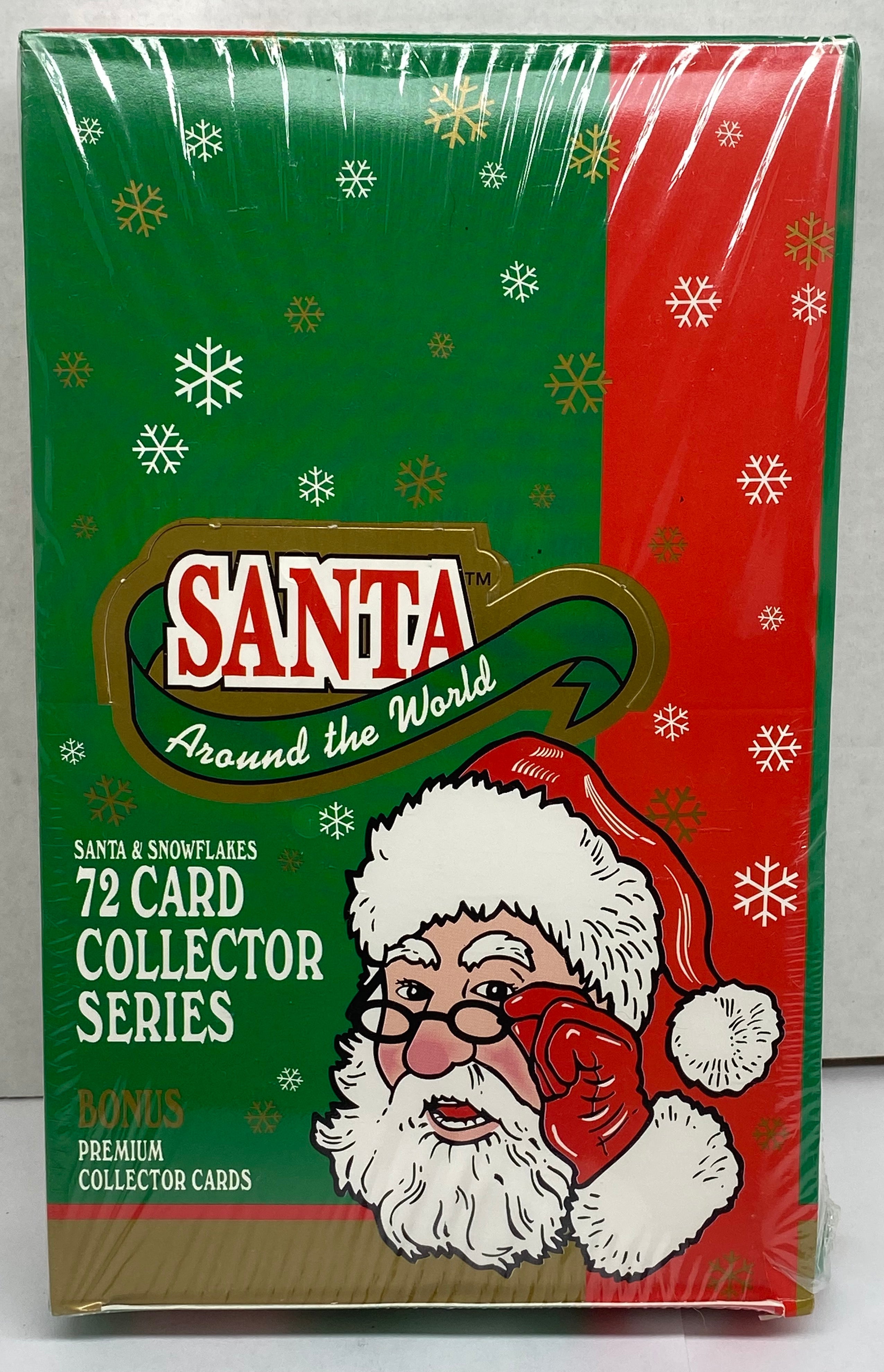 Star Catcher Santa 1995 限定版サンタクロース 1995 Santa Around the World Series 2 Santa & Snowflakes Trading