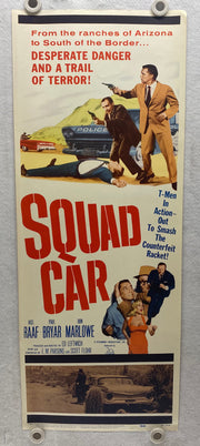 1960 Squad Car Insert Movie Poster 14 x 36 Vici Raaf, Paul Bryar, Don Marlowe   - TvMovieCards.com