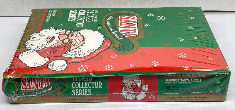 1995 Santa Around the World Series 2 Santa & Snowflakes Trading Card Box 36 Pack   - TvMovieCards.com
