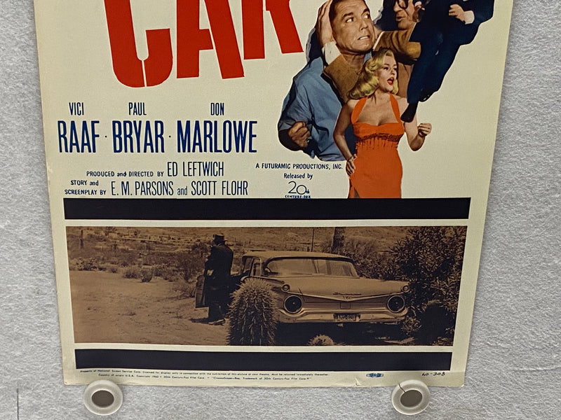 1960 Squad Car Insert Movie Poster 14 x 36 Vici Raaf, Paul Bryar, Don Marlowe   - TvMovieCards.com