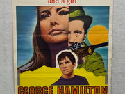 1966 That Man George! Insert Movie Poster 14 x 36 George Hamilton   - TvMovieCards.com