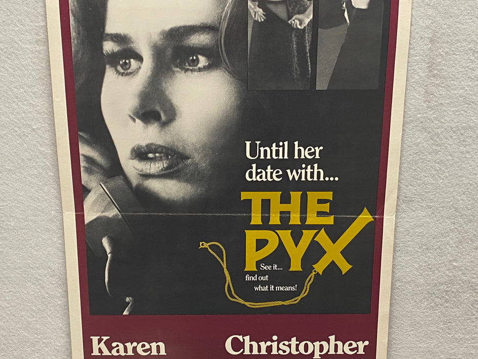 1973 The Pyx Insert Movie Poster 14 x 36  Karen Black, Christopher Plummer, Dona   - TvMovieCards.com