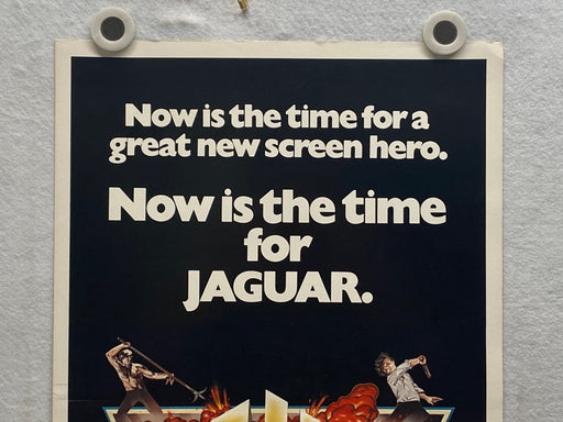 1979 Jaguar Lives! Insert Movie Poster 14 x 36 Joe Lewis, Christopher Lee   - TvMovieCards.com