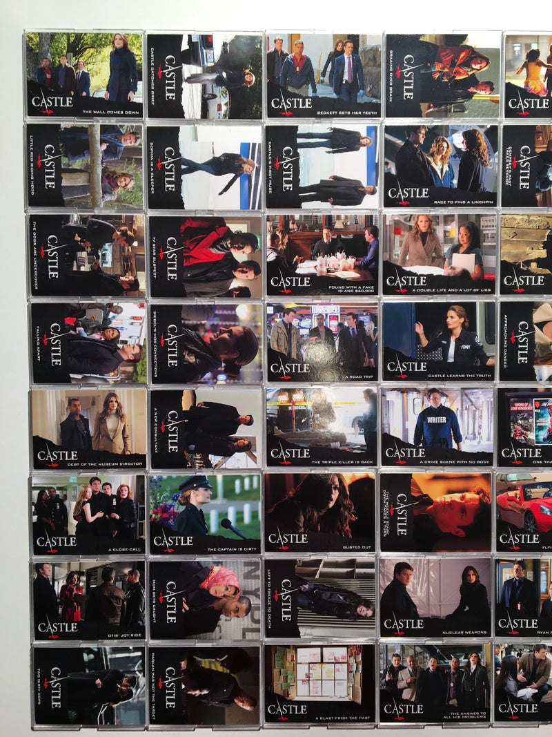 Castle Seasons 3 & 4 Base Card Set 72 Cards Cryptozoic 2014   - TvMovieCards.com