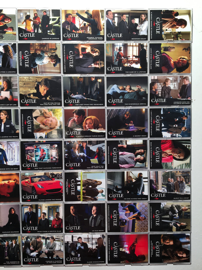 Castle Seasons 3 & 4 Base Card Set 72 Cards Cryptozoic 2014   - TvMovieCards.com