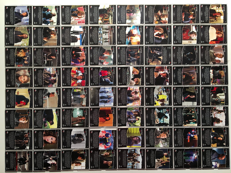 Castle Seasons 3 & 4 Base Card Set 72 Cards Cryptozoic 2014   - TvMovieCards.com