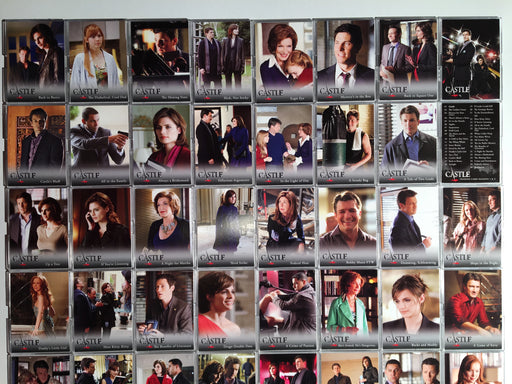 Castle Seasons 1 & 2 Base Card Set 72 Cards Cryptozoic 2012   - TvMovieCards.com