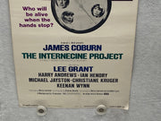 1974 The Internecine Project Insert Movie Poster 14 x 36 James Coburn, Lee Grant   - TvMovieCards.com