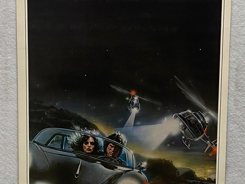 1981 King of the Mountain Insert Movie Poster 14 x 36 Porsche 356 Speedster   - TvMovieCards.com